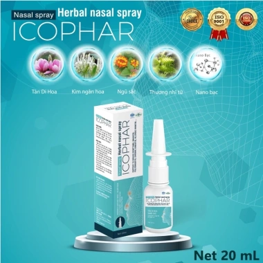 Xịt Xoang Herbal Nasal Spray 20ml - Giảm giá 21% - Tặng Dầu Xoang 7ml