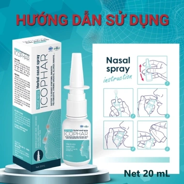 Xịt Xoang Herbal Nasal Spray 20ml - Giảm giá 21% - Tặng Dầu Xoang 7ml 3 Xịt Xoang Herbal Nasal Spray 20ml - Giảm giá 21% - Tặng Dầu Xoang 7ml 3