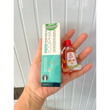 Xịt Xoang Herbal Nasal Spray 20ml - Giảm giá 21% - Tặng Dầu Xoang 7ml