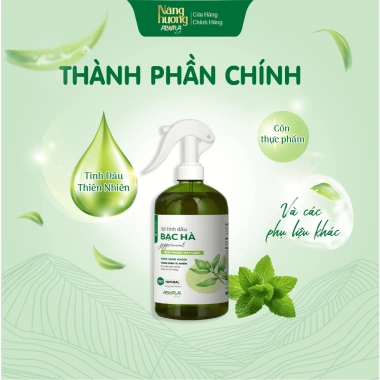 Xịt Xông Phòng Thơm Sả Chanh ABURA 100ml‑500ml – Đuổi Muỗi, Khử Mùi, An Toàn, Giá Ưu Đãi 30.800₫