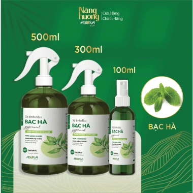 Xịt Xông Phòng Thơm Sả Chanh ABURA 100ml‑500ml – Đuổi Muỗi, Khử Mùi, An Toàn, Giá Ưu Đãi 30.800₫