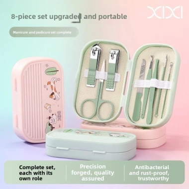 Xixi Bộ Kềm Cắt Móng 8 Món Đa Năng GJ246 - Nhẹ, Gọn, Hộp Đựng Tiện Du Lịch, Giá 108.900₫ 4