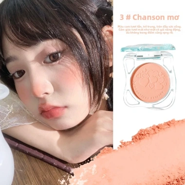 Xixixixi Blush Đi Chỉ Định Trong Suốt – Tự Nhiên, Mờ Sáng, Mở Rộng Màu, Dễ Bắt Đầu cho Học Sinh – 38.116₫