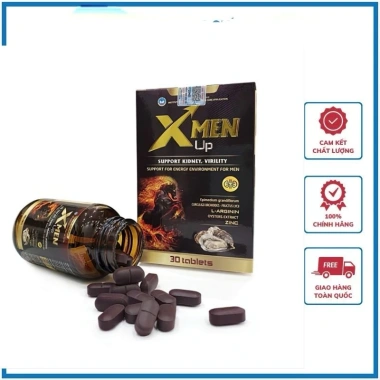 XMEN UP Viên Uống Bổ Thận Tráng Dương Tăng Cường Sinh Lực Nam Giới Giá 299.000đ 30 viên XMEN UP Viên Uống Bổ Thận Tráng Dương Tăng Cường Sinh Lực Nam Giới Giá 299.000đ 30 viên