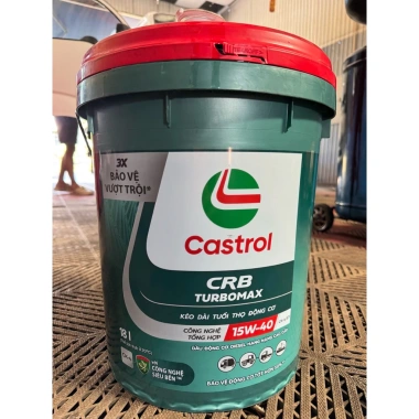 Xô Castrol CRB CK4 mẫu mới - Dầu nhờn cao cấp, giảm giá 2.18tr, bảo dưỡng xe hiệu quả 2