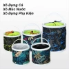 Xô đựng cá đa năng gấp gọn, múc nước, đựng phụ kiện tiện lợi, chỉ 57.000₫