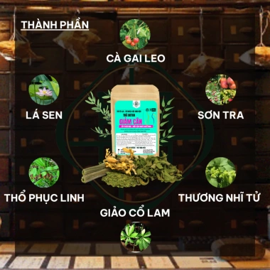 Xổ mỡ nhanh Trà detox Bội Lan Đường - Túi lọc 50 lọc giảm cân, giá chỉ 176.000₫