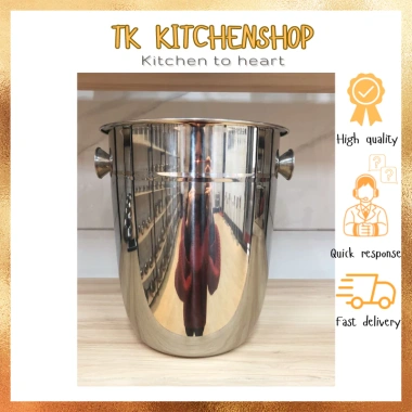 Xô ngâm rượu vang inox 304 23cm x 26cm, thân bầu liền khối dày dặn, chắc chắn - 450.000₫