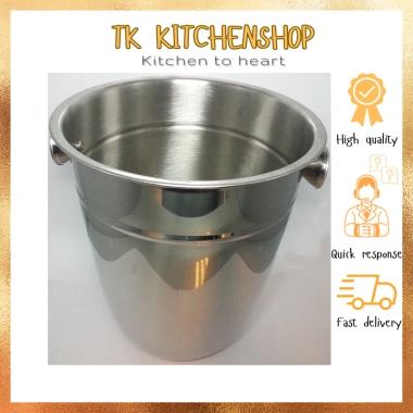Xô ngâm rượu vang inox 304 23cm x 26cm, thân bầu liền khối dày dặn, chắc chắn - 450.000₫