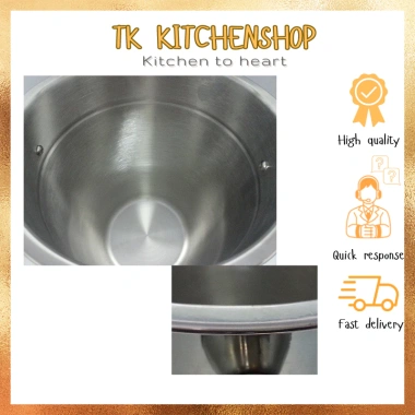 Xô ngâm rượu vang inox 304 23cm x 26cm, thân bầu liền khối dày dặn, chắc chắn - 450.000₫