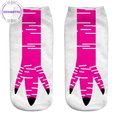 Xo94bsyyu 1 Cặp Tất Unisex 3D In Hình Móng Vuốt Gà - Mềm, Halloween Cosplay VN - 50.220 VND 3