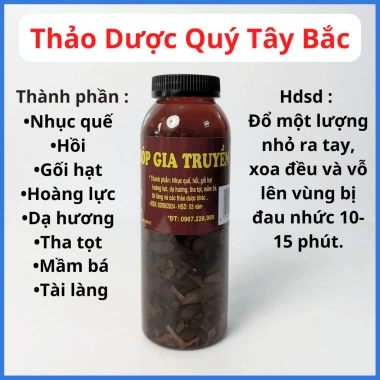 Xoa Bóp Gia Truyền - Giá 149k, Giảm Đau Xương Khớp, Vai Gáy, Tê Bì Chân Tay