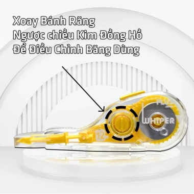 Xoá kéo Plus Whiper V Happy Color WH 105T - Mini, Ruột xoá Plus, Giá chỉ 20.000đ (Giảm 4.000đ) 5