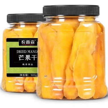 Xoài khô miếng lớn cắt dày, sấy dẻo thơm ngon – Mứt trái cây nội địa Trung, đồ ăn vặt, giảm 19%