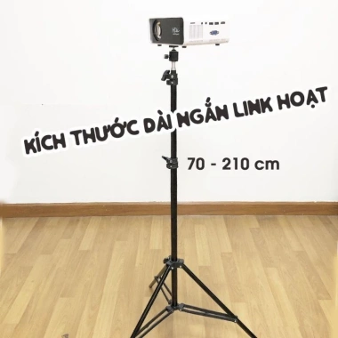XOAY 360 - Chân tripod máy chiếu 25kg, xoay 360 độ, dài 2.1m, chỉ 49.000 VND