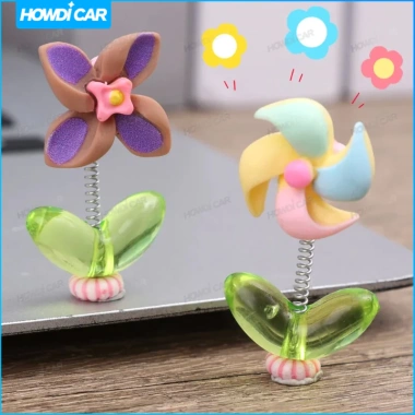 Xoay Cối Xay Gió Ô Tô Tự Động Điều Khiển Trung Tâm, Màn Hình Hiển Thị, Lắc Đầu Trang Trí 4