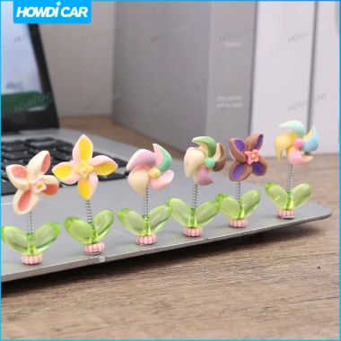 Xoay Cối Xay Gió Ô Tô Tự Động Điều Khiển Trung Tâm, Màn Hình Hiển Thị, Lắc Đầu Trang Trí 8