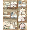Xoei Paper Đồ Chơi Sách Giấy Capybara - Ngôi Nhà Baby, Shin Thay Đò, Gà Con - DIY Tự Cắt Tay, Giá 32.000đ 7