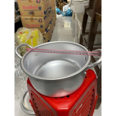 Xoong nồi nhôm mini 20cm nấu canh kho cá giá ưu đãi đặc biệt 49.500đ