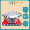 Xoong nồi nhôm mini 20cm - Nấu canh, kho cá nhanh, giá ưu đãi 75.050 VND