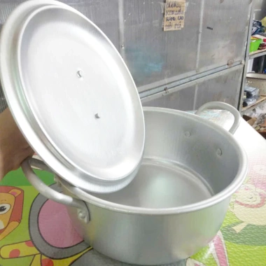 Xoong nồi nhôm mini 20cm - Nấu canh, kho cá nhanh, giá ưu đãi 75.050 VND