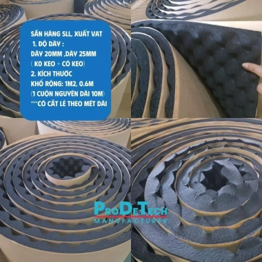 Xốp tiêu âm trứng NBR dán tường keo tiện lợi – Giảm vang, hút âm, chỉ 154.548₫ 8 Xốp tiêu âm trứng NBR dán tường keo tiện lợi – Giảm vang, hút âm, chỉ 154.548₫ 8