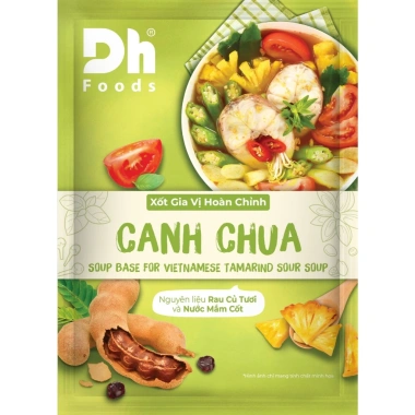Xốt gia vị canh chua Dh Foods 80gr - Thành phần tự nhiên, giá chỉ 13.280 VND