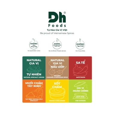 Xốt gia vị canh chua Dh Foods 80gr - Thành phần tự nhiên, giá chỉ 13.280 VND