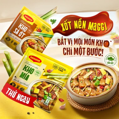 Xốt gia vị nền Maggi Kho mía - Giảm còn 10.000đ, hương vị thơm ngon, tiện lợi