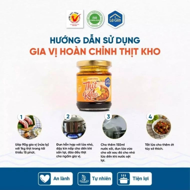 Xốt gia vị thịt kho Lê Gia 180g - Hương vị đậm đà, tiện lợi, giảm giá 33k 2