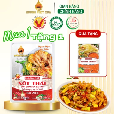 Xốt Thái Trộn Chân Gà Ăn Liền 82g Gia Vị Hoàn Chỉnh Hương Việt Xưa Giá 22.000đ