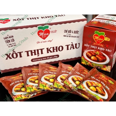 Xốt thịt kho tàu Misa 80g – Thơm đậm vị nhà làm, giá 13.500₫ khuyến mãi