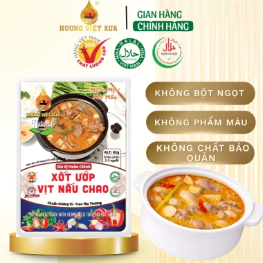 Xốt ướp vịt nấu chao Gia Vị Hoàn Chỉnh 82g - Giảm còn 22.000 VND, vị thơm đậm đà