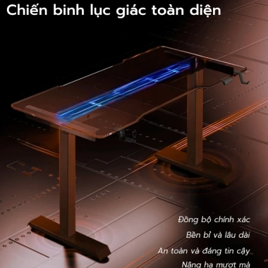 Xpanse Bàn Làm Việc Thông Minh Mặt Bàn Carbon Chống Mài Mòn - Văn Phòng/Game 2.953.000₫