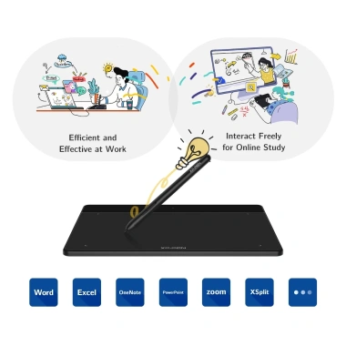 XPPen Deco Fun xs – Bảng vẽ siêu mỏng cho trẻ, hỗ trợ Android & iOS, dễ cài đặt, giá 479k 4