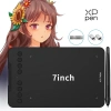 XPPen Deco mini7 V2 - Máy vẽ 7 inch, hỗ trợ Android, PC, nghiêng, bút 16k không pin