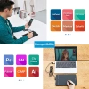 XPPen Deco mini7 V2 - Máy vẽ 7 inch, hỗ trợ Android, PC, nghiêng, bút 16k không pin 2