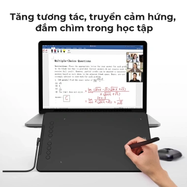 XPPen DECO01V3 Pen Tablet 10 inch, 16.384 áp suất, 60 độ nghiêng, 8 phím - 1.379.000₫ 5