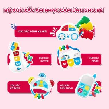 Xúc Xắc Âm Nhạc BAOLI Lục Lạc - Giá 55.000đ, giảm từ 69.300đ, âm thanh sống động, dễ chơi 4 Xúc Xắc Âm Nhạc BAOLI Lục Lạc - Giá 55.000đ, giảm từ 69.300đ, âm thanh sống động, dễ chơi 4