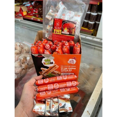 Xúc xích Ăn liền TT OH TEEn vị lạp xưởng 1kg 25 cây - Giá ưu đãi 119.000₫