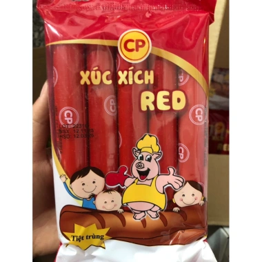 Xúc xích CP heo bò 200g (ngày luôn mới) 5 cây 40g - Giá chỉ 21.000đ