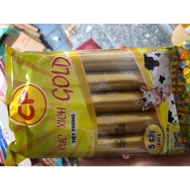 Xúc xích CP heo bò 200g (ngày luôn mới) 5 cây 40g - Giá chỉ 21.000đ 9 Xúc xích CP heo bò 200g (ngày luôn mới) 5 cây 40g - Giá chỉ 21.000đ 9