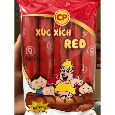 Xúc xích CP heo bò 200g (ngày luôn mới) 5 cây 40g - Giá chỉ 21.000đ 10 Xúc xích CP heo bò 200g (ngày luôn mới) 5 cây 40g - Giá chỉ 21.000đ 10