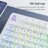 XUNFOX Bàn Phím Không Dây TK100 2.4G và Bluetooth 5.0, Phím PBT Chống Mờ, Pin 2.000mAh, Giá Ưu Đãi 499.000₫ 6