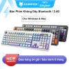 XUNFOX TK100 Bàn Phím Không Dây Bluetooth 2.4GHz Dual Mode - Hỗ Trợ Win & Mac, Đèn RGB, 498.000₫