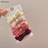 Xut 5/10 Chiếc Nơ Tóc Dây Co Giãn Nhiều Màu Traceless Đuôi Ngựa Cao Su Dành cho Bé Gái Dễ Thương Ưu đãi Giá chỉ 42.552đ 9
