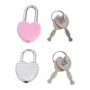 XYAX 10 Hình Trái Tim Vintage – 2 Chìa Khóa Nhựa Mini, Vali Ổ Khóa Dễ Thương, Phong Cách Cổ Lãng Mạn, Giá 53.130₫ 6