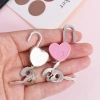 XYAX 10 Hình Trái Tim Vintage – 2 Chìa Khóa Nhựa Mini, Vali Ổ Khóa Dễ Thương, Phong Cách Cổ Lãng Mạn, Giá 53.130₫ 7