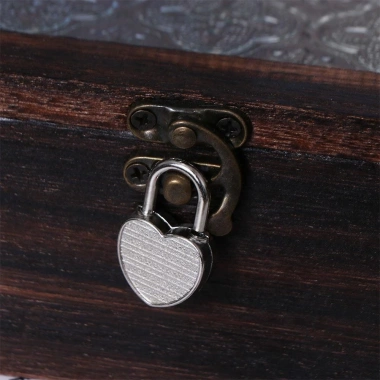 XYAX 10 Hình Trái Tim Vintage – 2 Chìa Khóa Nhựa Mini, Vali Ổ Khóa Dễ Thương, Phong Cách Cổ Lãng Mạn, Giá 53.130₫ 8