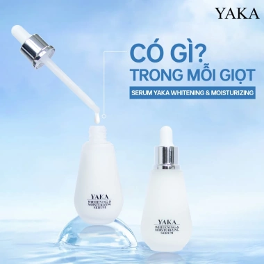 YAKA Serum Trắng Da Dưỡng ẩm, Phục hồi, Kháng khuẩn – Giá 465.800₫